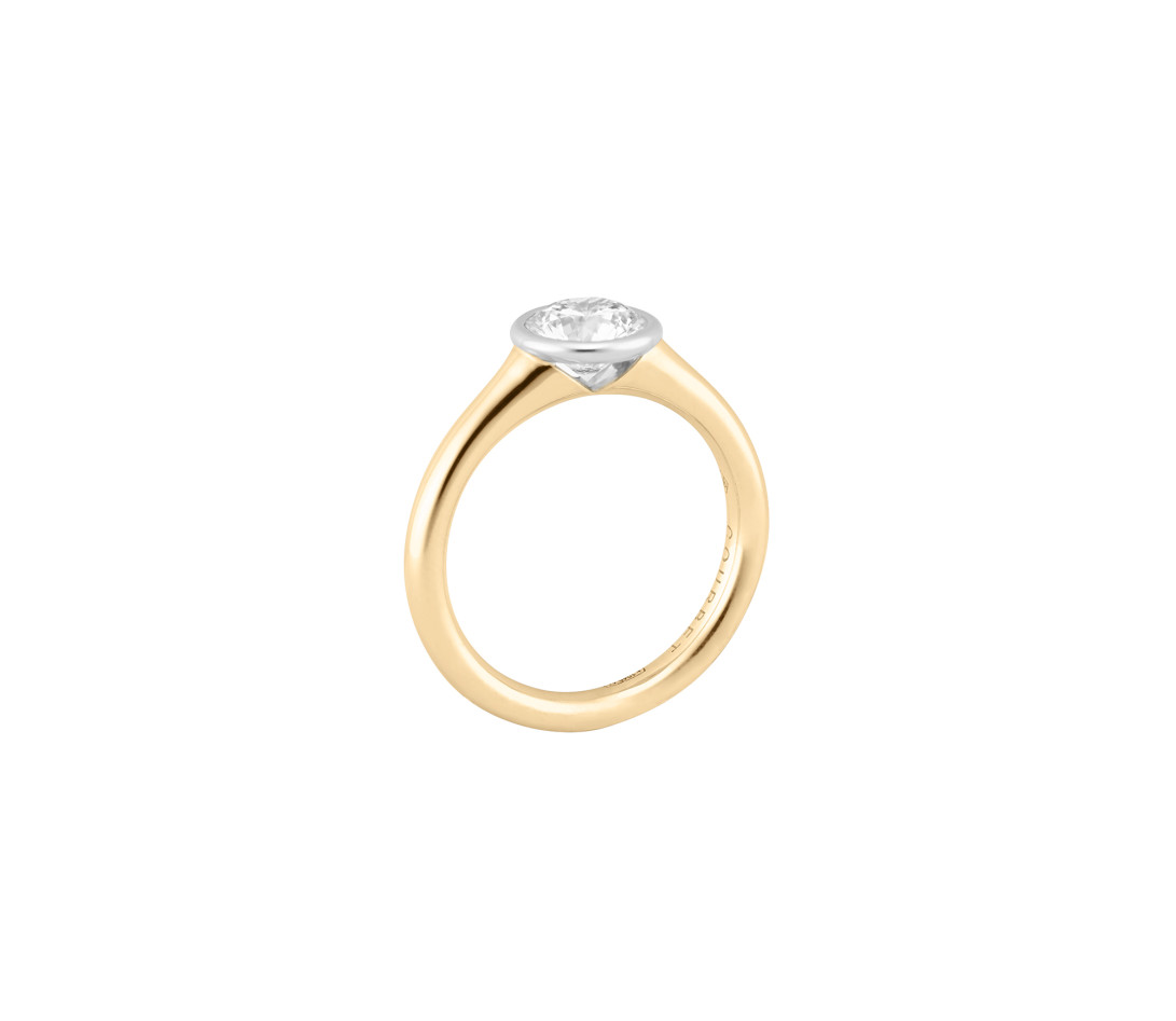 Bague Origine - Or jaune 18K (2,70 g), diamant 1,00 ct - Vue 3