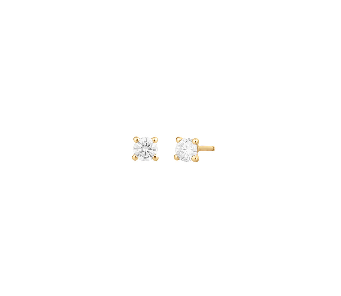 Boucles d'oreilles Martini - Or jaune 18K